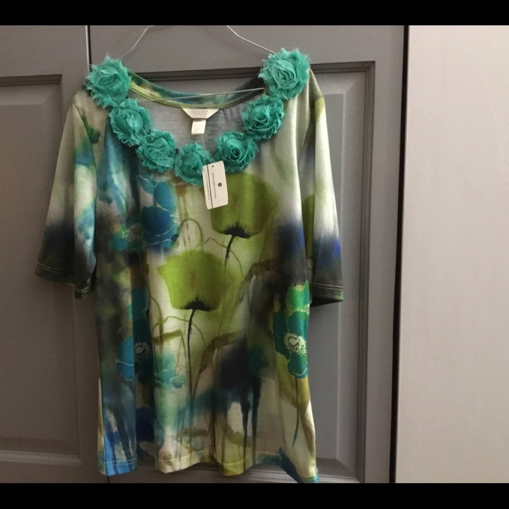 Christoper & Banks Short Sleeve Top